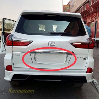 Накладка под номер со светодиодным задним ходом Superior White Lexus LX 450d Накладка под номер со светодиодным задним ходом Superior White Lexus LX 450d