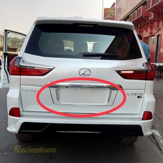 Накладка под номер со светодиодным задним ходом Superior White Lexus LX 570 с 2015 года Накладка под номер со светодиодным задним ходом Superior White Lexus LX 570 с 2015 года