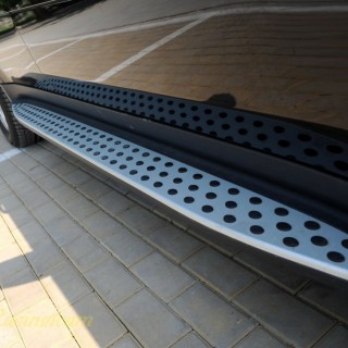 Пороги Mercedes Benz Gl-166 c подсветкой Пороги Mercedes Benz Gl-166 c подсветкой