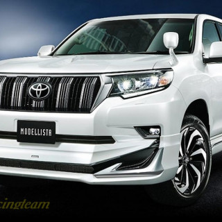 Юбки Modelisto toyota prado 150 2018 (Белые) Юбки Modelisto toyota prado 150 2018 (Белые)