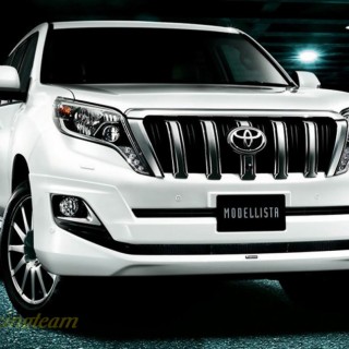 Юбка бампера Toyota Land Cruiser Prado-150 перламутр Юбка бампера Toyota Land Cruiser Prado-150 перламутр