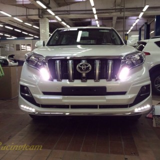 Обвес Modellista для Toyota Prado-150 (белый перламутр) Обвес Modellista для Toyota Prado-150 (белый перламутр)